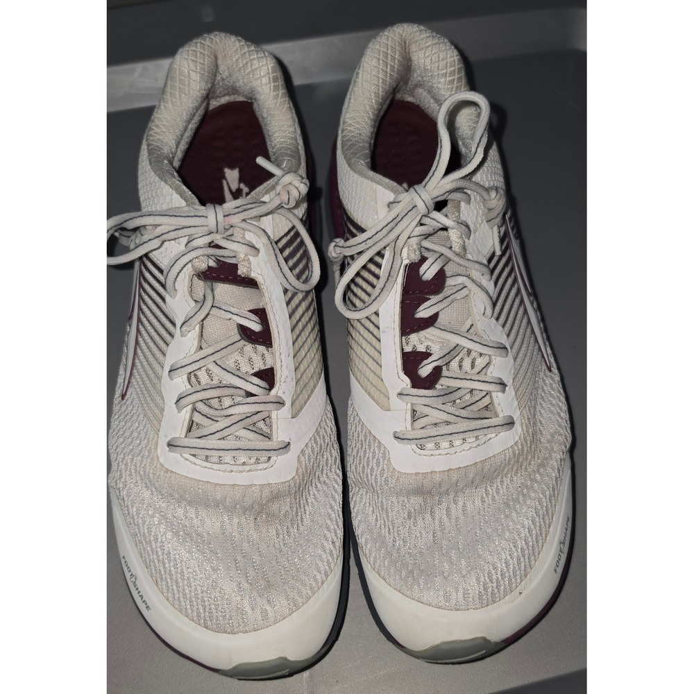 Altra Provision 4 Womens Running Shoes White Maroon Size 9